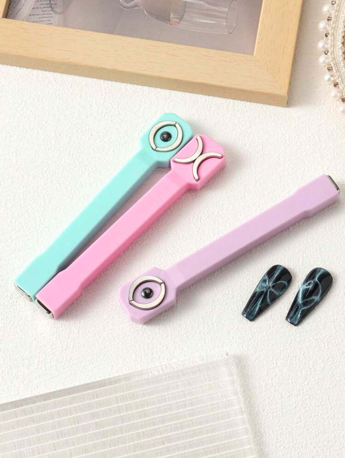 SH FULL BEAUTY Aimant ongles œil de chat 3 en 1