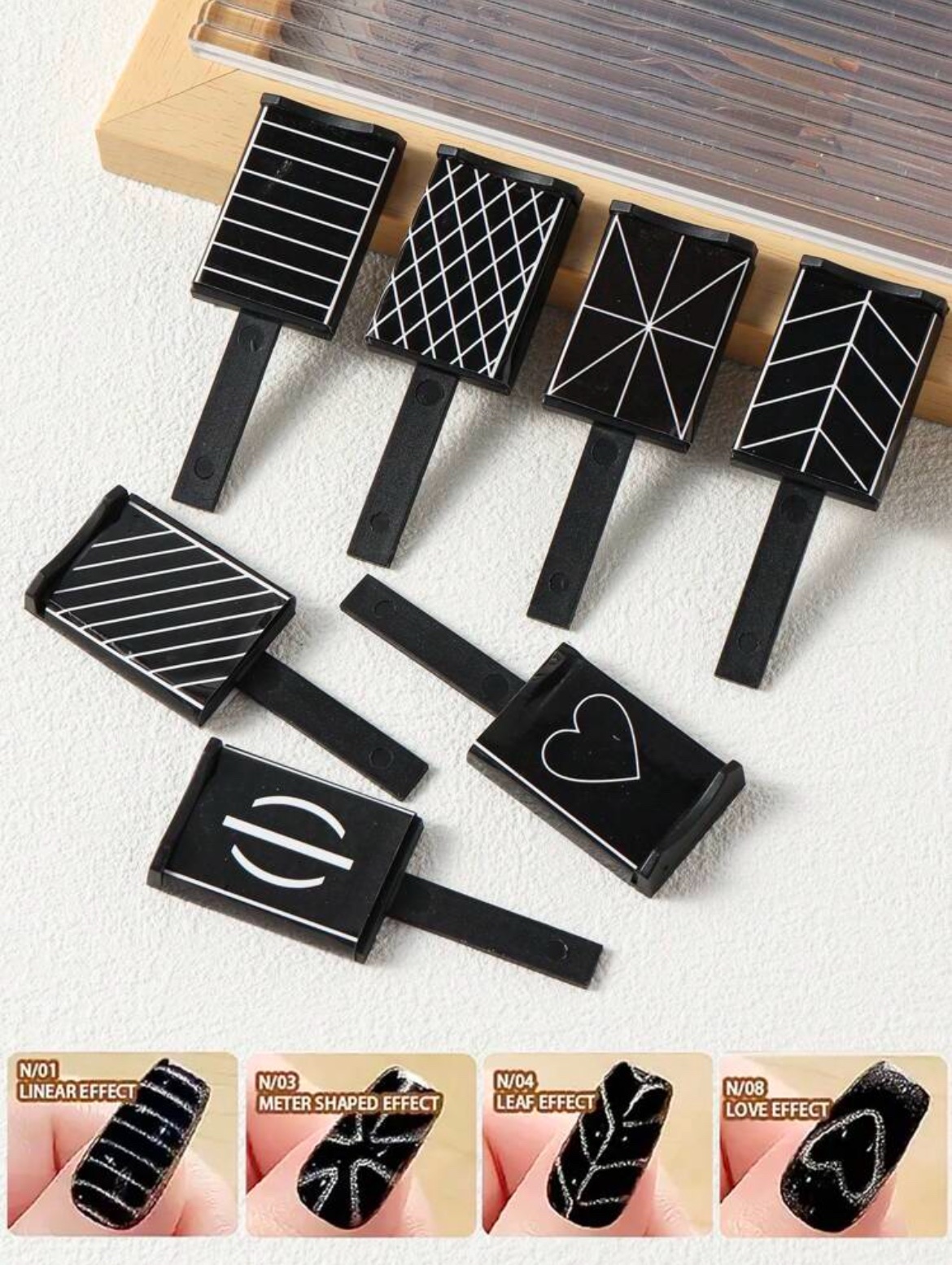 SH FULL BEAUTY Aimants ongles œil de chat 7 pièces SH FULL BEAUTY Aimants ongles œil de chat 7 pièces