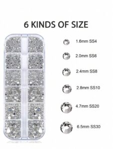 SH Strass ongles 12 grilles 1,5–5 mm SH Strass ongles 12 grilles 1,5–5 mm