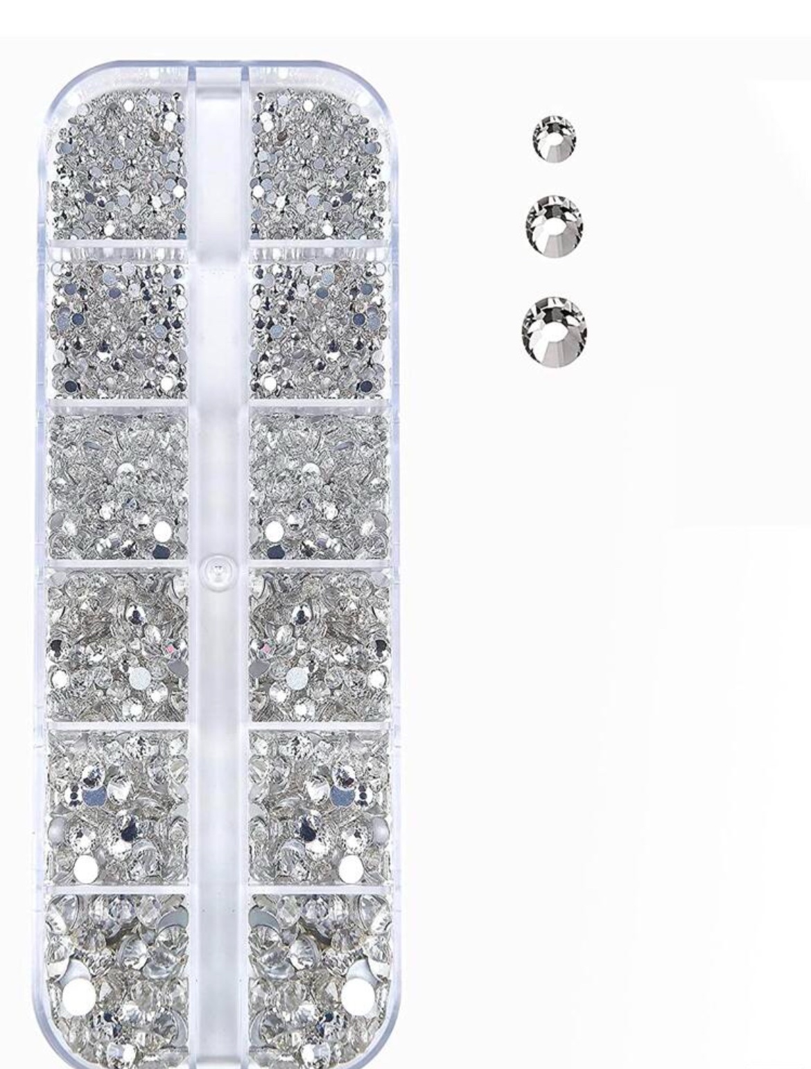 SH Strass ongles 12 grilles 1,5–5 mm SH Strass ongles 12 grilles 1,5–5 mm