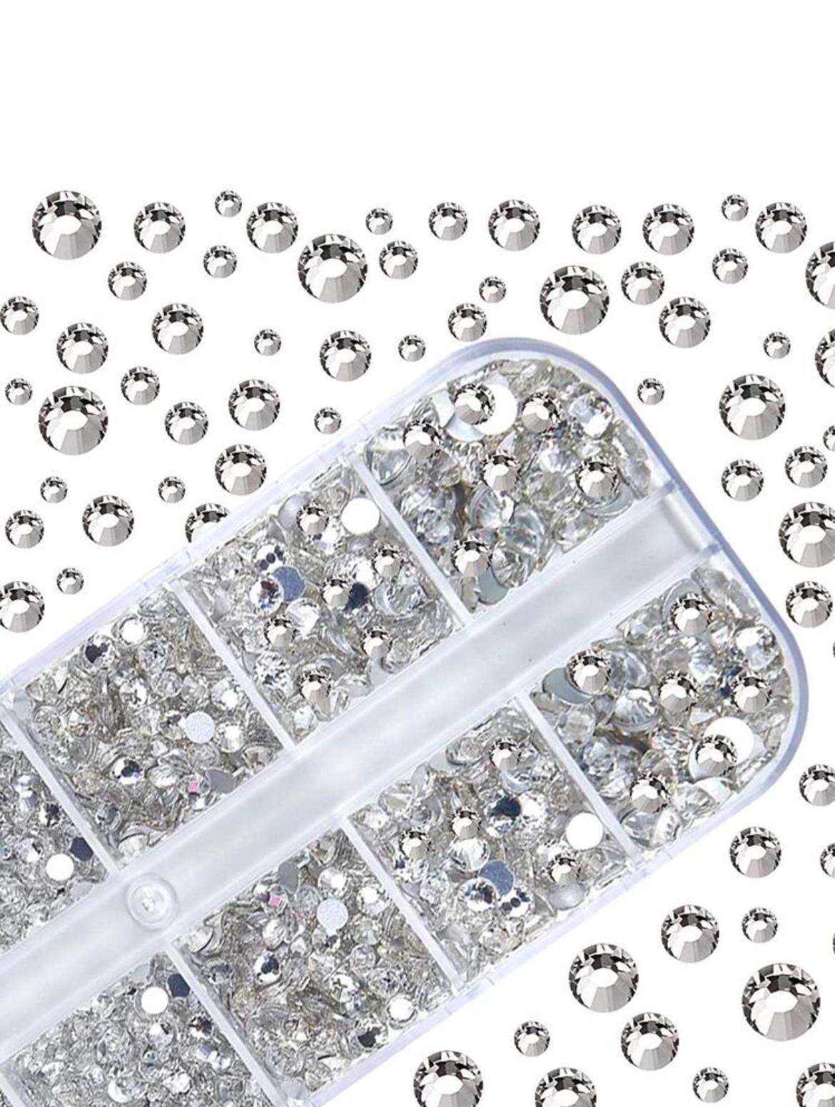 SH Strass ongles 12 grilles 1,5–5 mm SH Strass ongles 12 grilles 1,5–5 mm