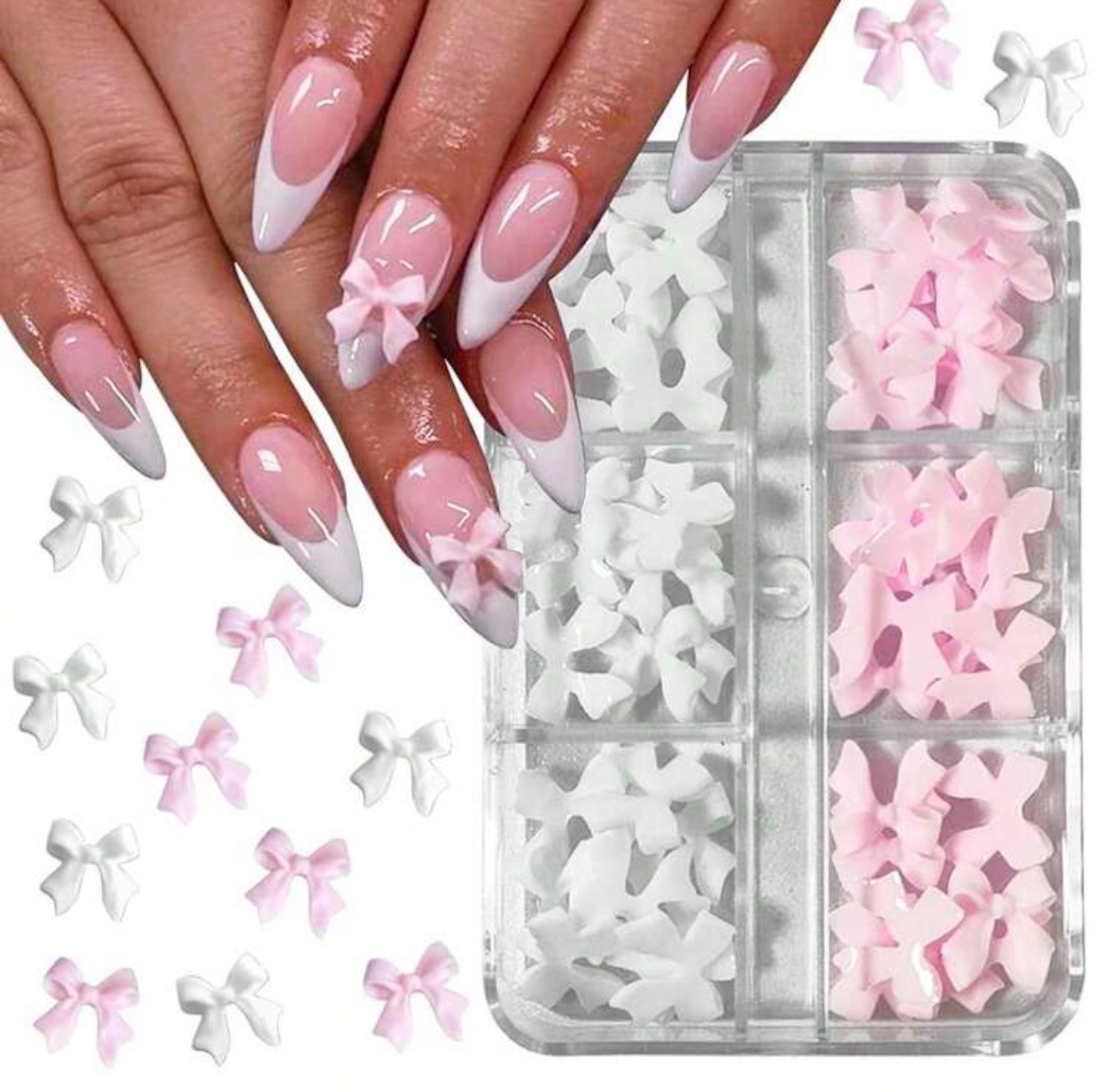 SH Nœuds ongles 3D 30 pièces