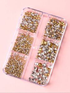 SH Strass ongles à pointe arrière 1 boîte