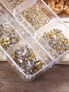 SH Strass ongles à pointe arrière 1 boîte