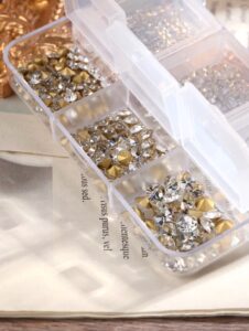 SH Strass ongles à pointe arrière 1 boîte