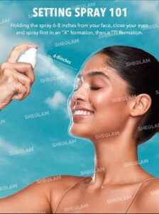 SHEGLAM Spray Fixateur Press Refresh 55 ml