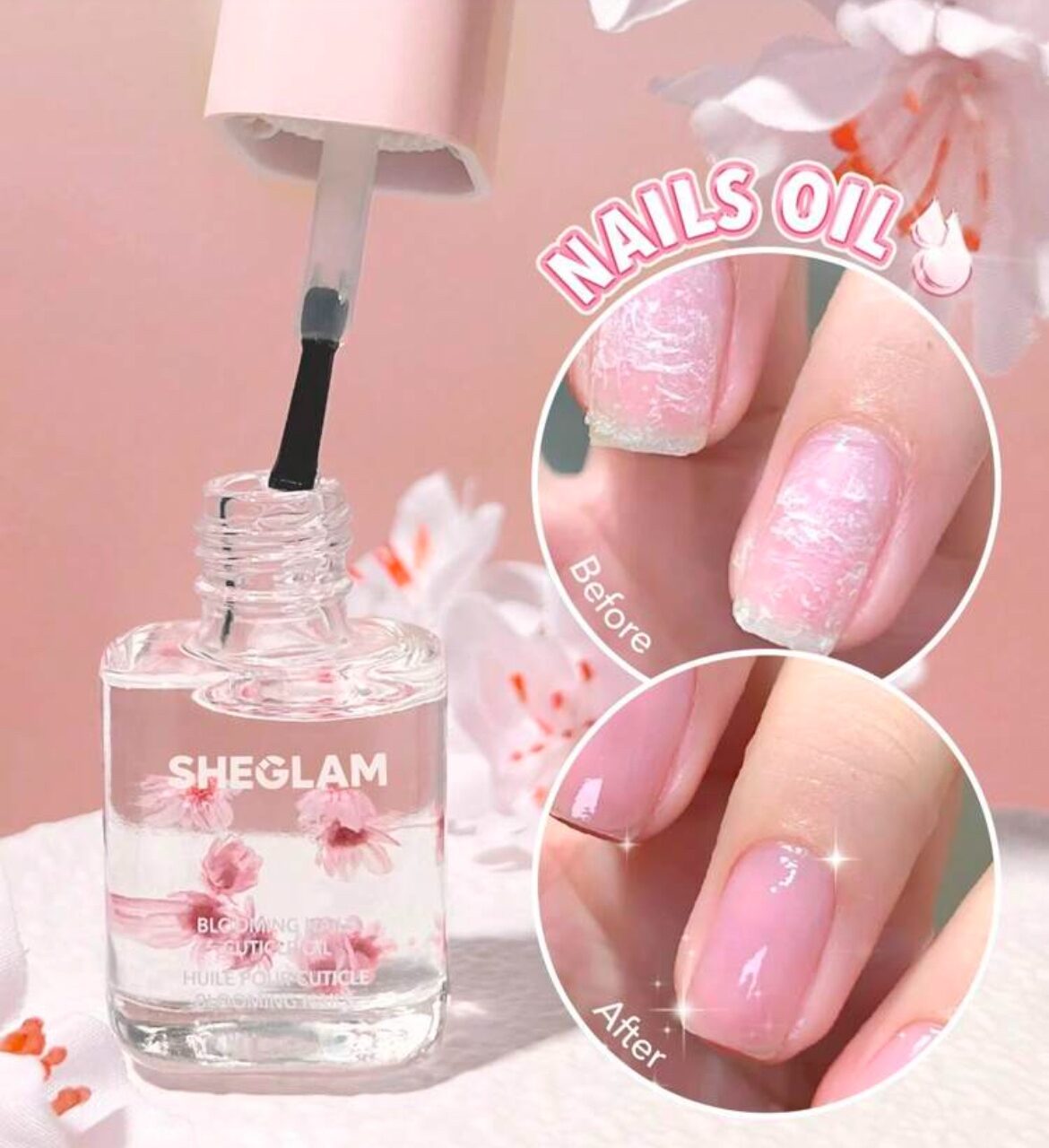 SHEGLAM Huile De Cuticules Blooming Nails 8 ml