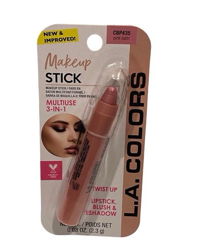 L.A.Colors All In One Makeup Stick Muti Use Pink Satin 3 in 1