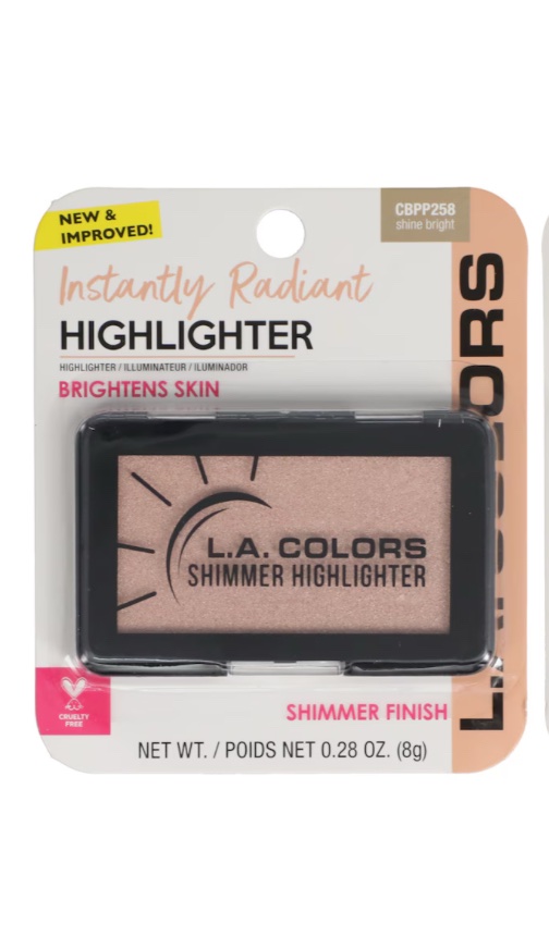 L.A.Colors Shimmer Highlighter Shine Bright