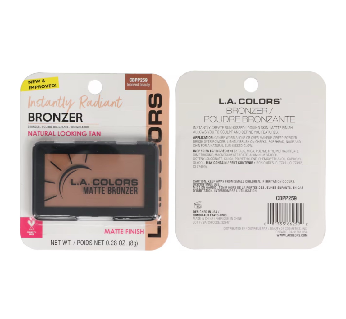 img_1976 L.A.Colors Matte Bronzer Bronzed Beauty