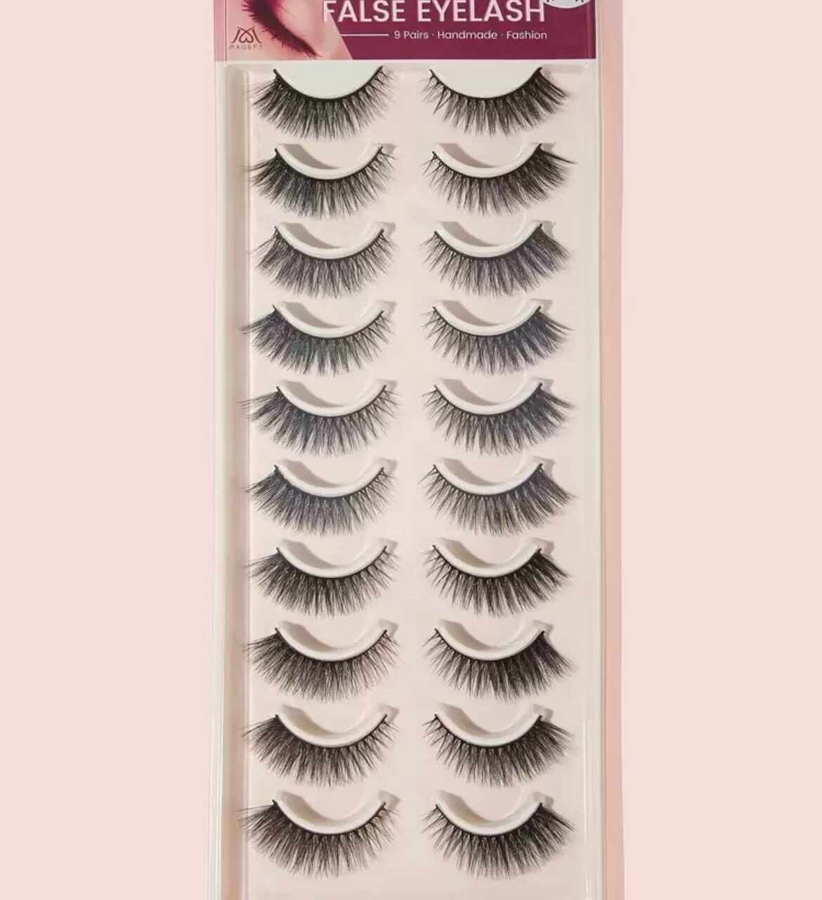 MAGEFY 10 Paires Faux Cils Naturels Complets MGY7088 (Y10+11)