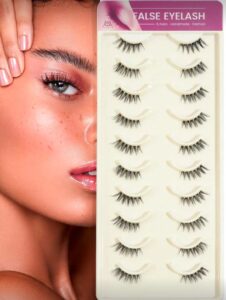MAGEFY 10 Paires Faux Cils Naturels MGY7088 (Y10+26)