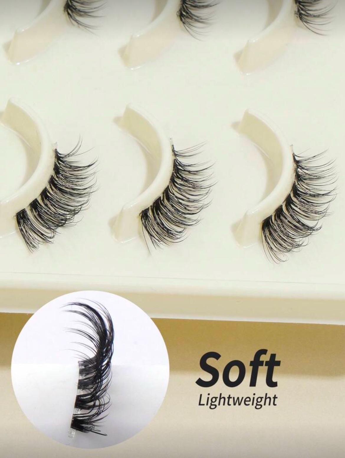 MAGEFY 10 Paires Faux Cils Naturels MGY7088 (Y10+26)