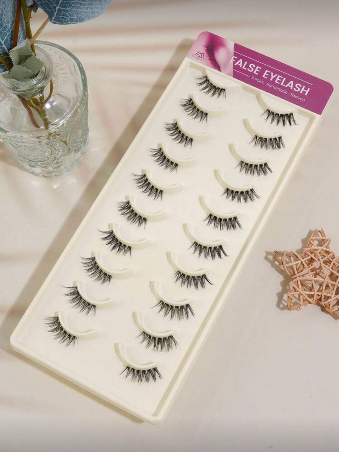 MAGEFY 10 Paires Faux Cils Naturels MGY7088 (Y10+26)