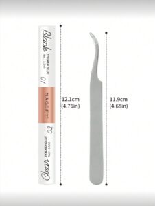 img_2132 MAGEFY 280 Grappes De Faux Cils Individuels Avec Colle Et Pince Courbée (MGY7598-6+TZ)