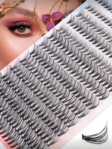 img_2137 MAGEFY 280 Grappes De Faux Cils Individuels Avec Colle Et Pince Courbée (MGY7598-6+TZ)