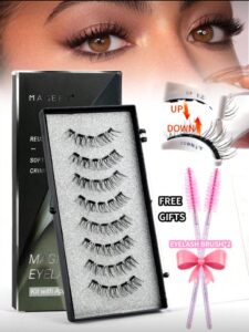 MAGEFY 2 Paires De Faux Cils Magnétiques (MGY7927-5)