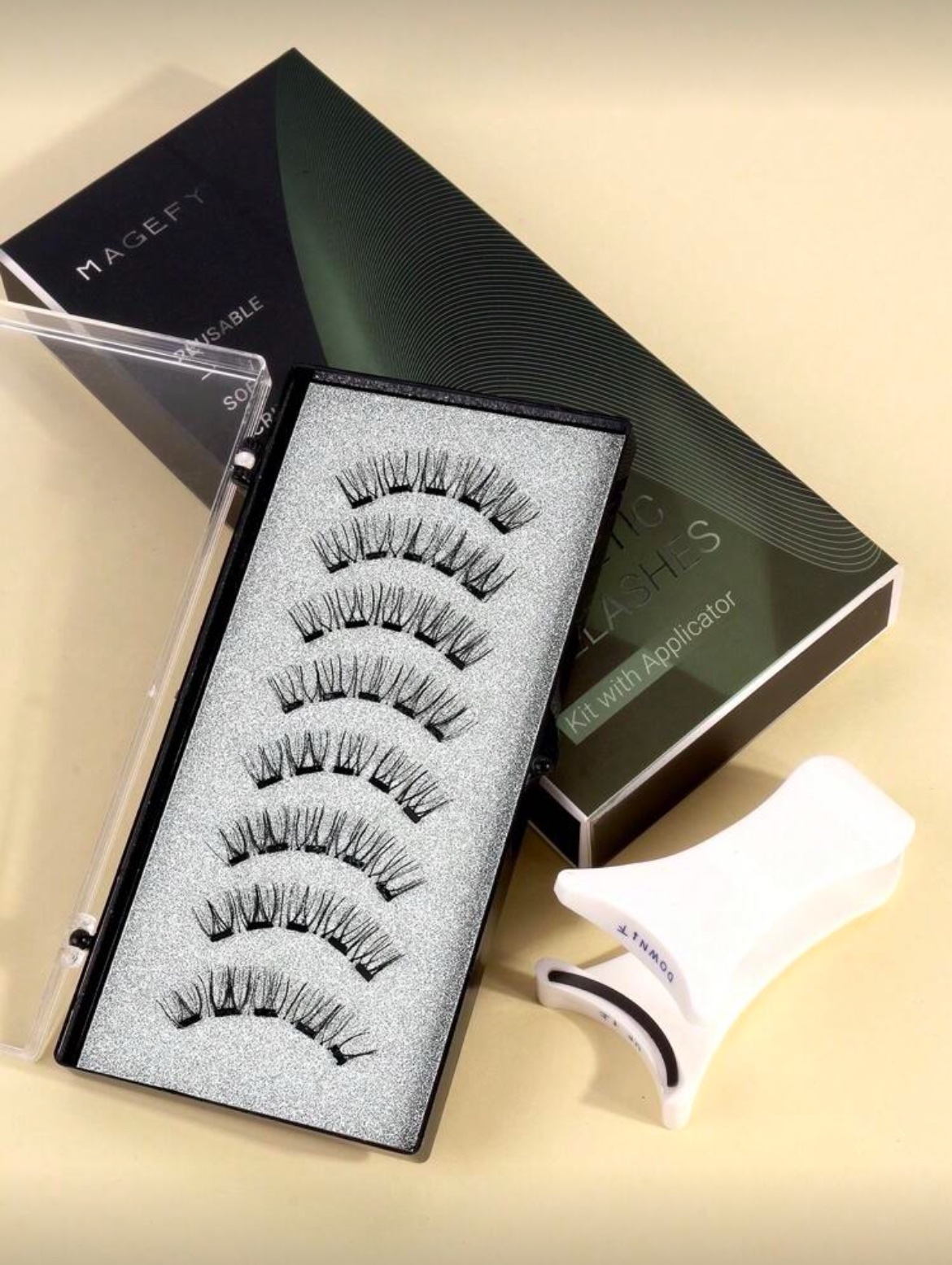 MAGEFY 2 Paires De Faux Cils Magnétiques (MGY7927-5)