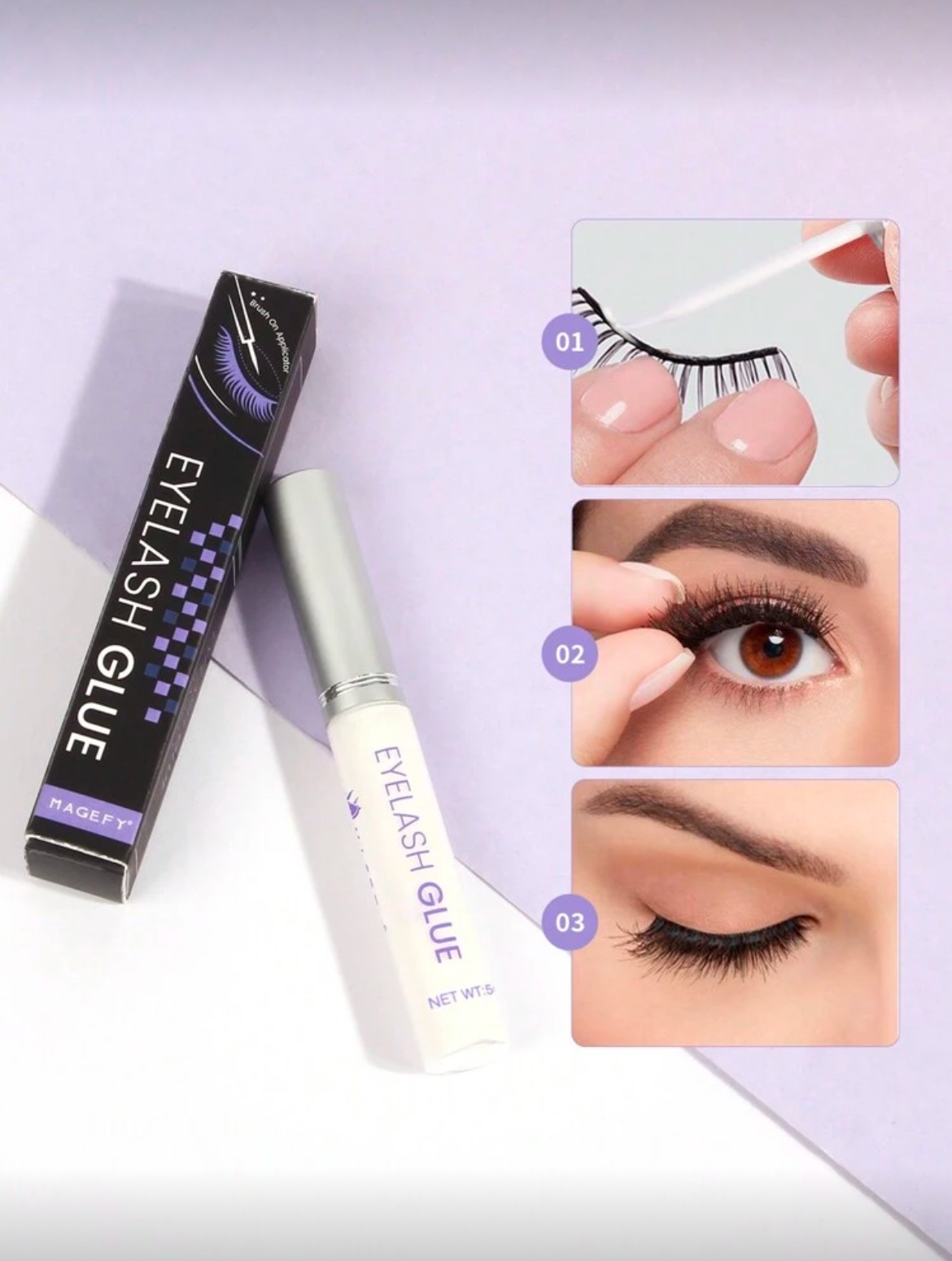 MAGEFY Colle De Faux Cils 1 Pièce (MGY7861Z)