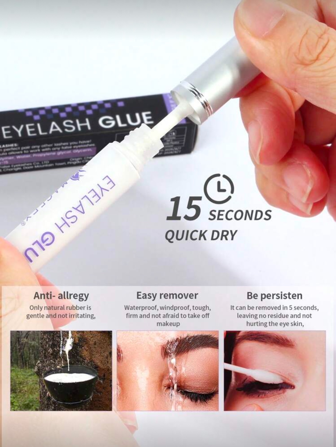 MAGEFY Colle De Faux Cils 1 Pièce (MGY7861Z)