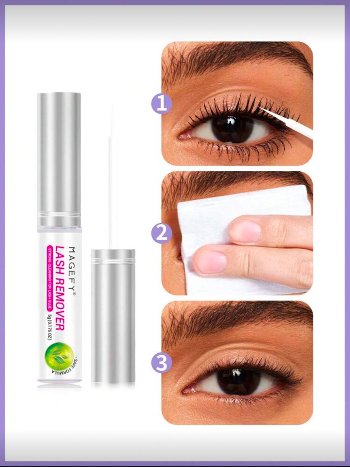 MAGEFY Démaquillant Pour Cils 1 Pièce (MGY7861Z)