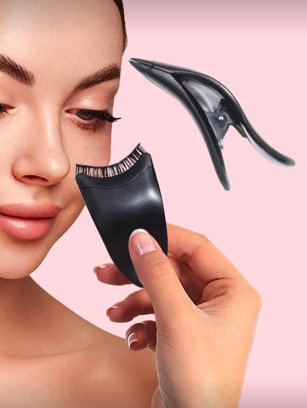 img_2311 SH Applicateur De Faux Cils Noir 1 Pièce (SZ235)