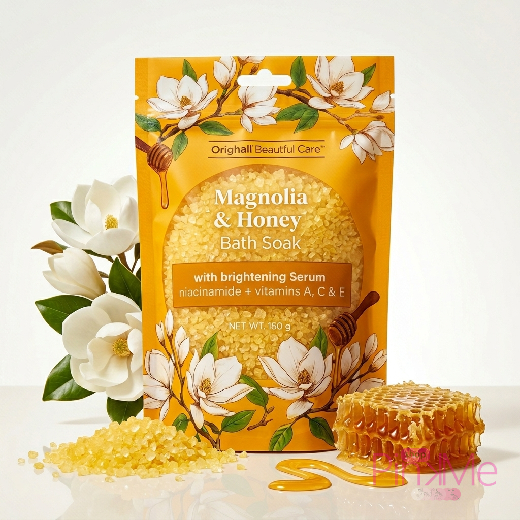 Global Beauty Care Sel De Bain Magnolia Et Miel