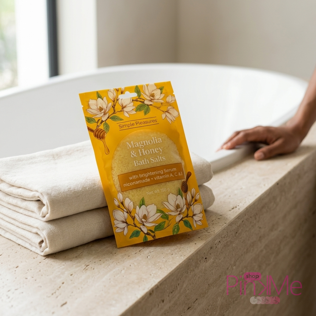 Global Beauty Care Sel De Bain Magnolia Et Miel