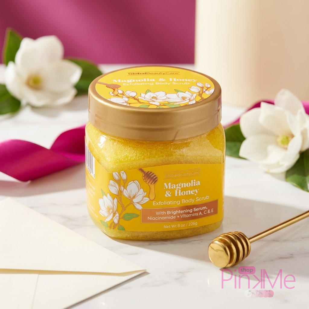 Global Beauty Care Gommage Corporel Exfoliant Au Magnolia Et Au Miel