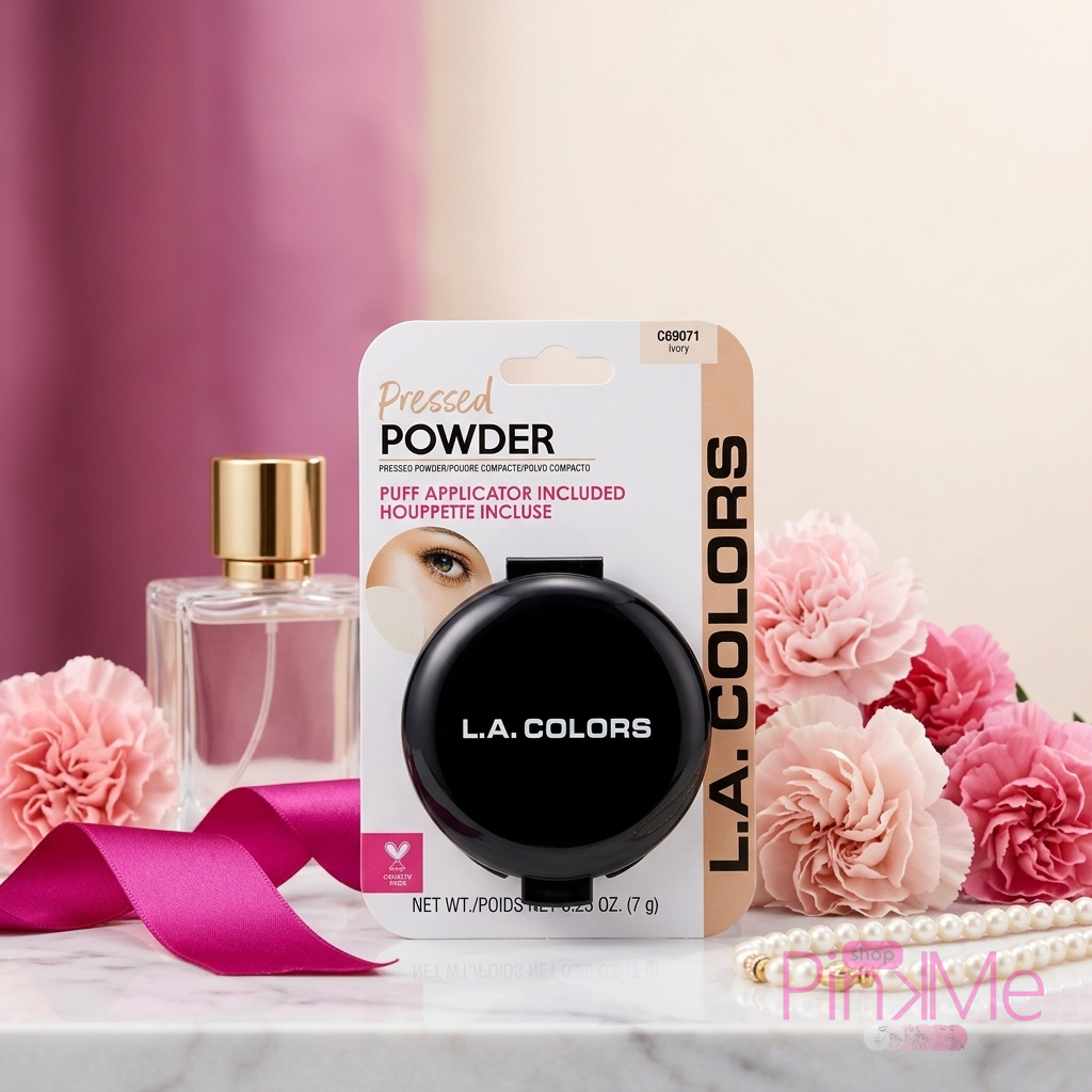 L.A.Colors Pressed Powder Compact Ivory