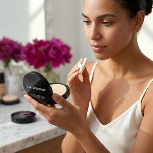 L.A.Colors Pressed Powder Compact Ivory
