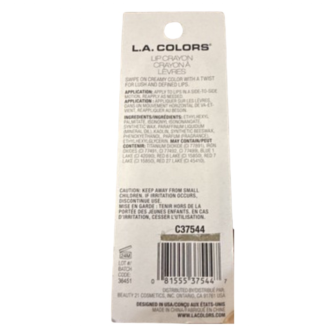 L.A.Colors Lip Crayon Wild Child