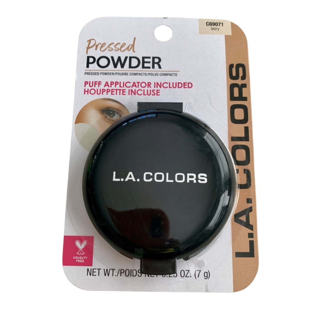 L.A.Colors Pressed Powder Compact Ivory