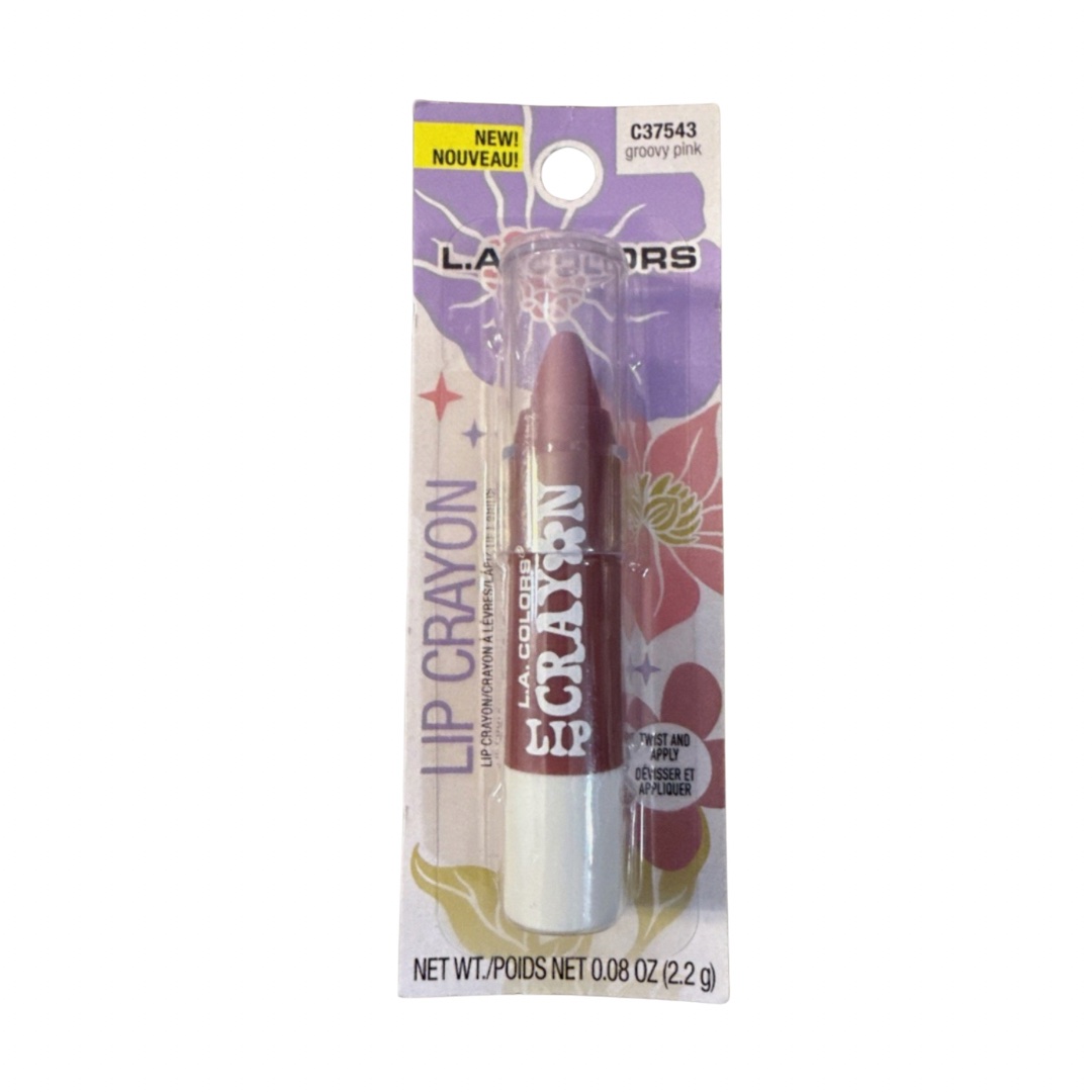 L.A.Colors Lip Crayon Groovy Pink