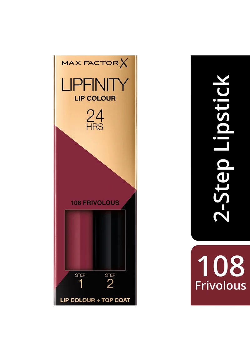 Max Factor Rouge à Lèvres Liquide Longue Tenue Lipfinity – 108