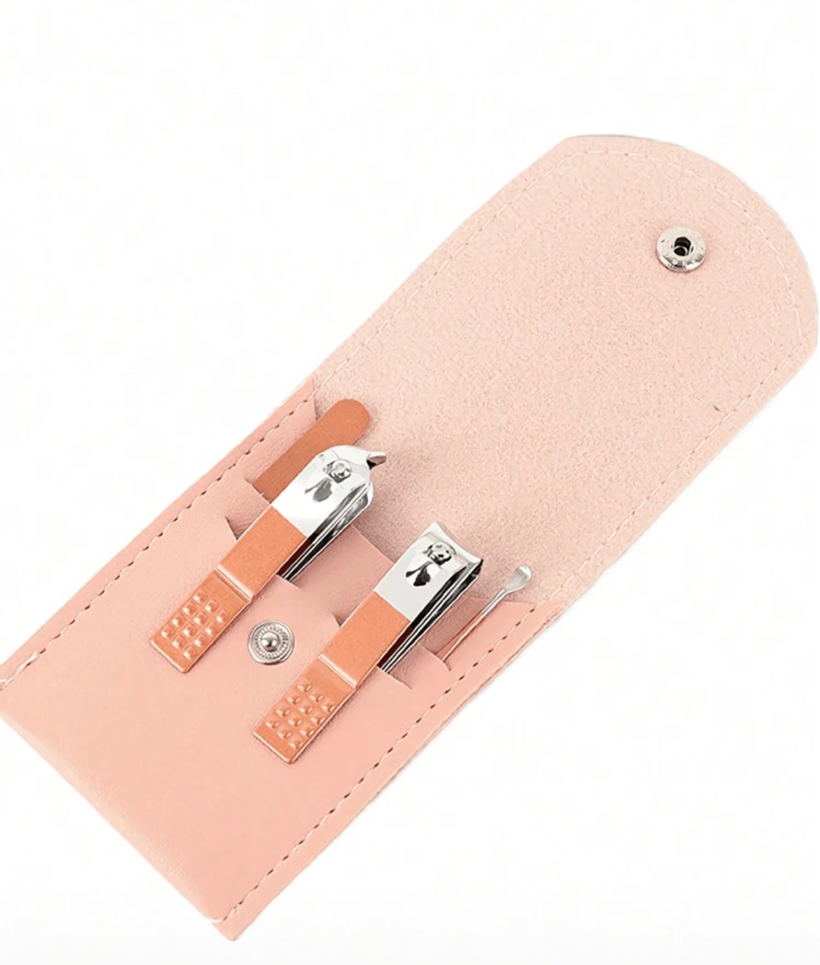SH Set de coupe-ongles professionnels en acier inoxydable avec étui PU – Rose Orangé (4 à 23 pcs) SH Set de coupe-ongles professionnels en acier inoxydable avec étui PU – Rose Orangé (4 à 23 pcs)