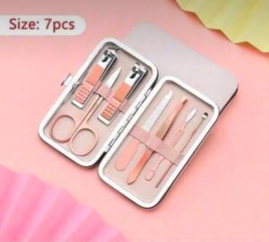SH Set de coupe-ongles professionnels en acier inoxydable avec étui PU – Rose Orangé (4 à 23 pcs) SH Set de coupe-ongles professionnels en acier inoxydable avec étui PU – Rose Orangé (4 à 23 pcs)