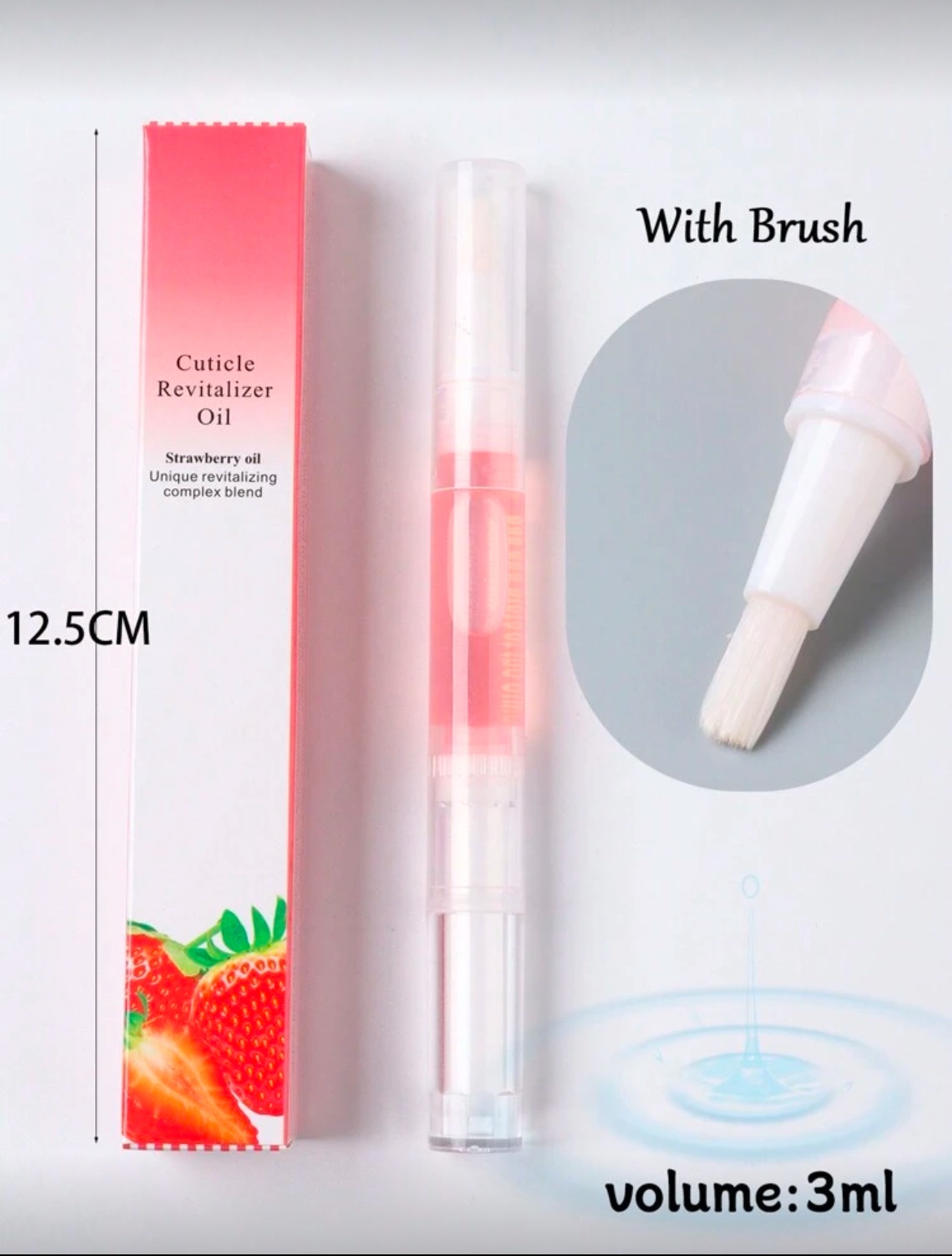 SH Huile Pour Cuticules En Stylo Fraise (QT0074-03)