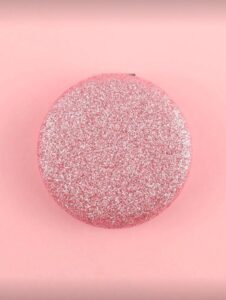 SH Miroir De Poche Pliable Rond à Paillettes — Glamour (1 pièce) – Rose / Noir / Argent / Bleu / Or / Violet SH Miroir De Poche Pliable Rond à Paillettes — Glamour (1 pièce) – Rose / Noir / Argent / Bleu / Or / Violet