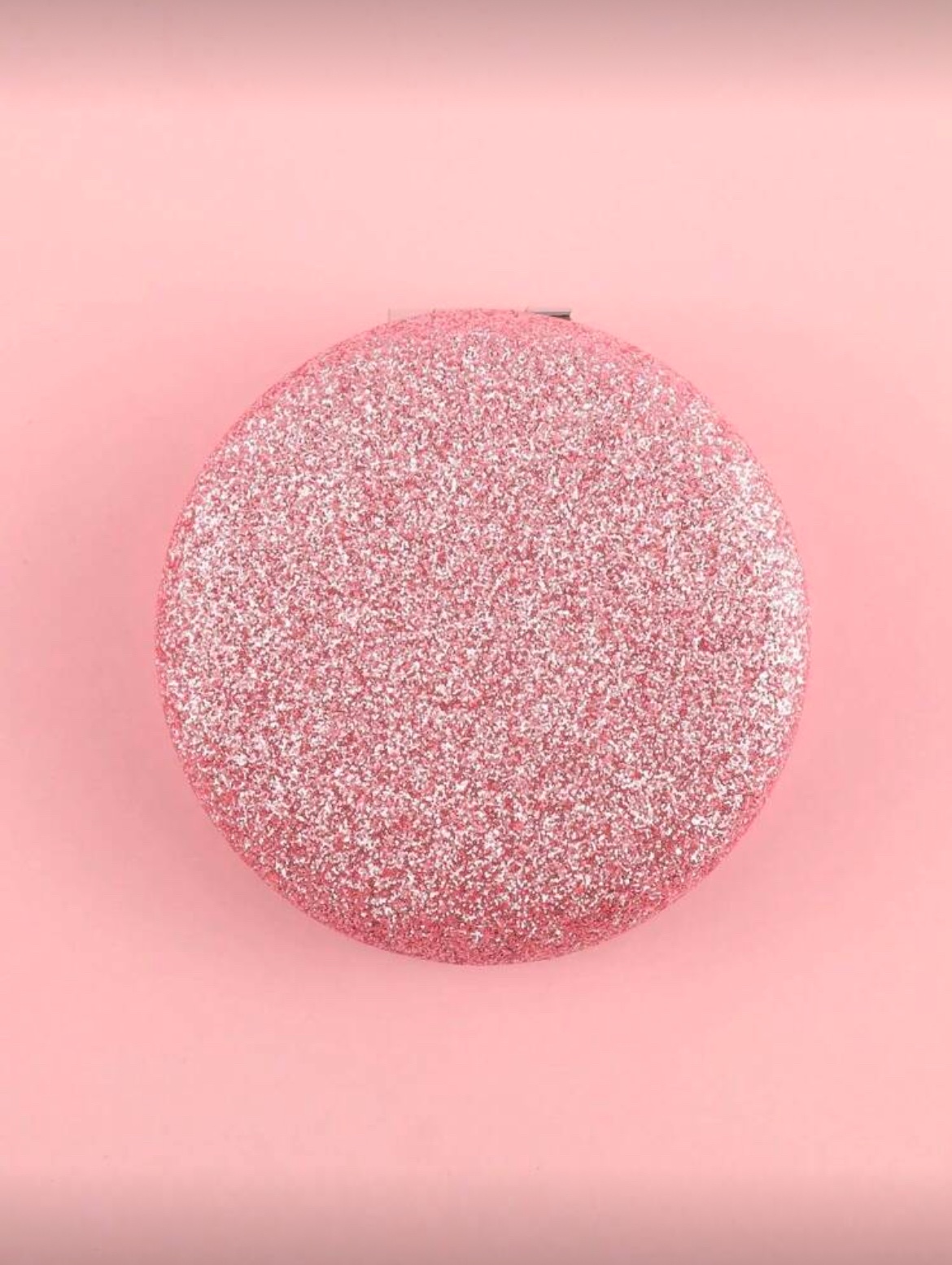 SH Miroir De Poche Pliable Rond à Paillettes — Glamour (1 pièce) – Rose / Noir / Argent / Bleu / Or / Violet SH Miroir De Poche Pliable Rond à Paillettes — Glamour (1 pièce) – Rose / Noir / Argent / Bleu / Or / Violet