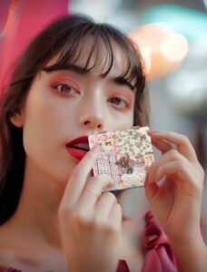ROSELLE Miroir De Vanité Carré Pliable — Chic (Réf. 009)