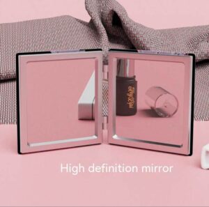 ROSELLE Miroir De Vanité Carré Pliable — Chic (Réf. 018) ROSELLE Miroir De Vanité Carré Pliable — Chic (Réf. 018)