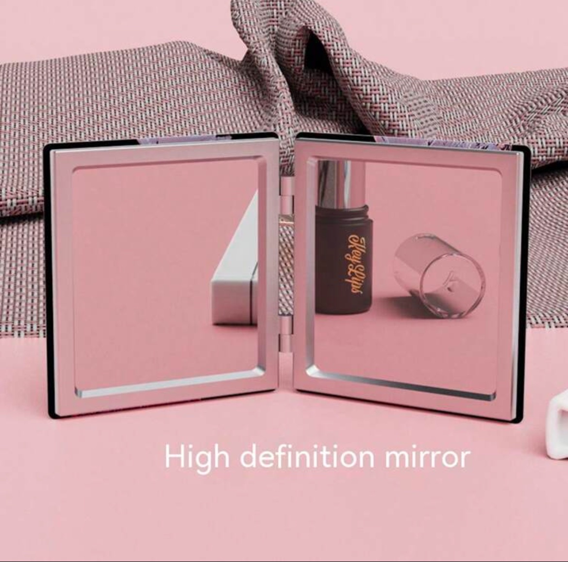 ROSELLE Miroir De Vanité Carré Pliable — Chic (Réf. 018) ROSELLE Miroir De Vanité Carré Pliable — Chic (Réf. 018)