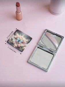 ROSELLE Miroir De Vanité Carré Pliable — Chic (Réf. 019) ROSELLE Miroir De Vanité Carré Pliable — Chic (Réf. 019)