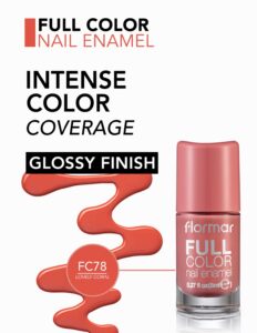 Flormar Vernis à Ongles Full Color — FC078 – Lovely Coral