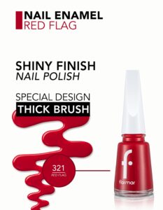 Flormar Vernis à Ongles — 321 – Red Flag Flormar Vernis à Ongles — 321 – Red Flag