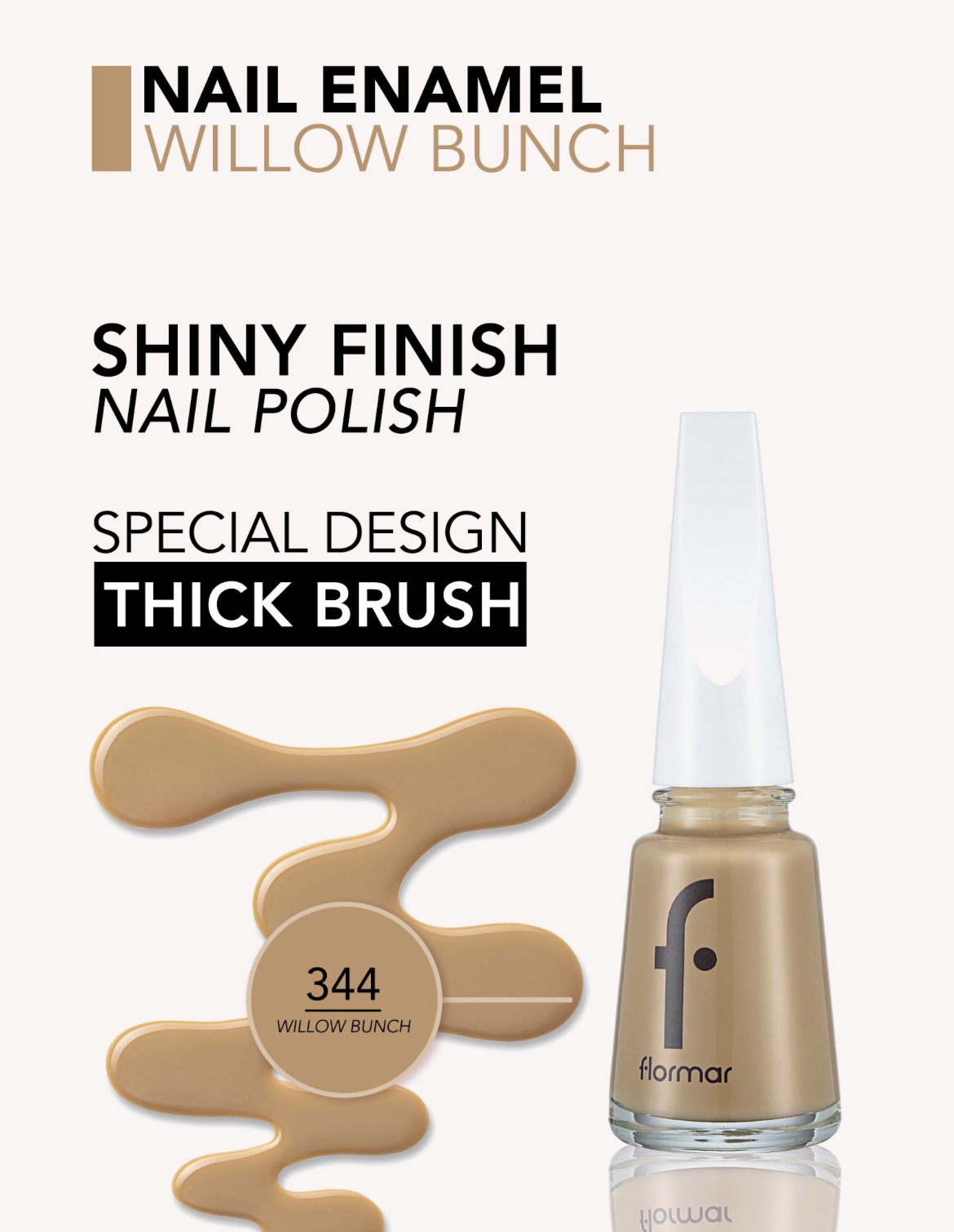 Flormar Vernis à Ongles — 344 – Willow Bunch