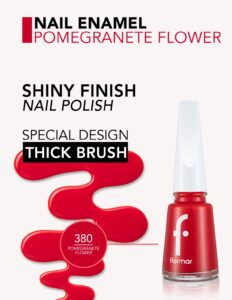 Flormar Vernis à Ongles — 380 – Pomegranate Flower Flormar Vernis à Ongles — 380 – Pomegranate Flower