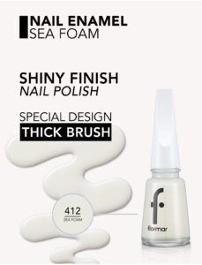 Flormar Vernis à Ongles — 412 – Sea Foam Flormar Vernis à Ongles — 412 – Sea Foam