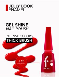 Flormar Vernis à Ongles Jelly Look — JL23 – Stunning Red